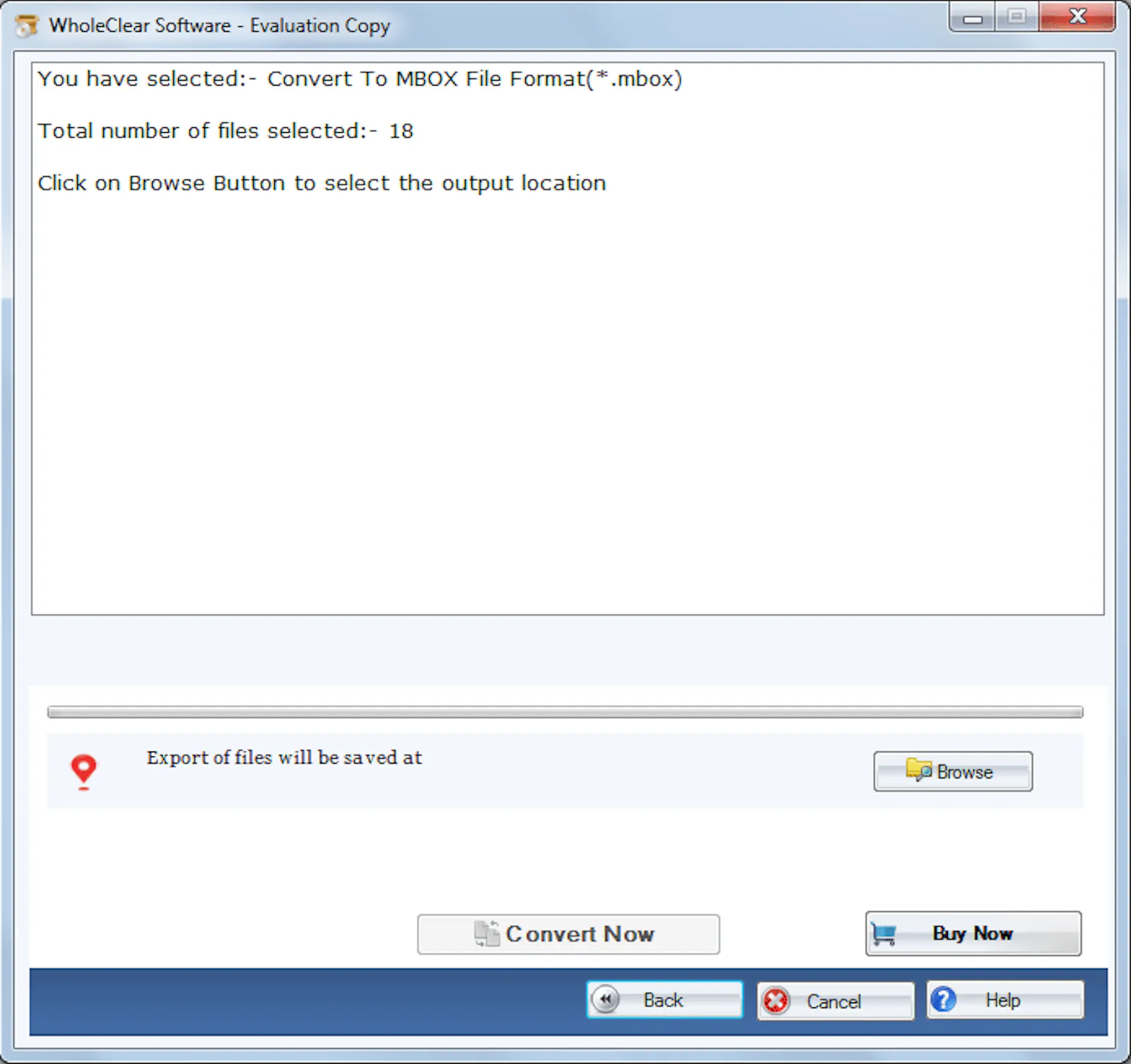 WholeClear MSG to PDF Converter screenshot 4