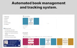 Notion Smart Book Tracker media 2