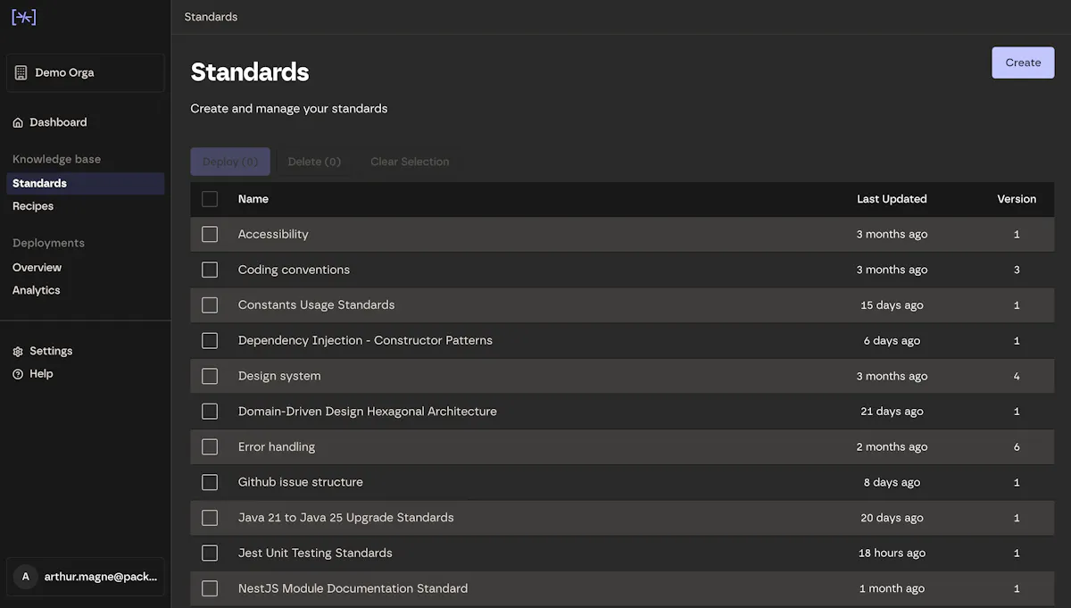 Packmind Open Source