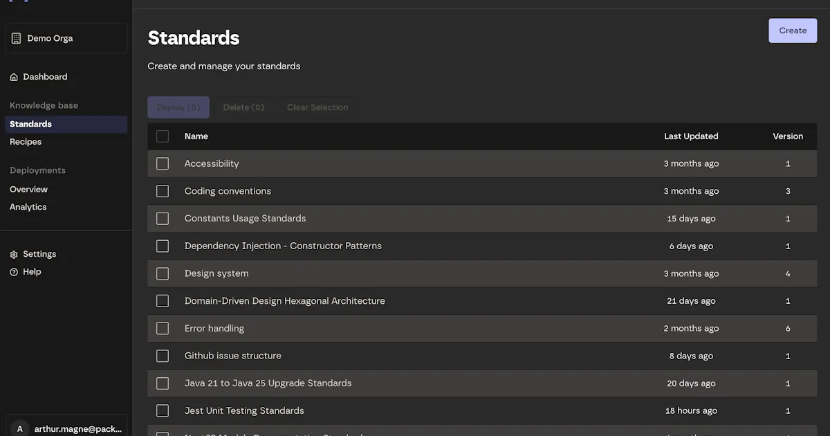 Packmind Open Source