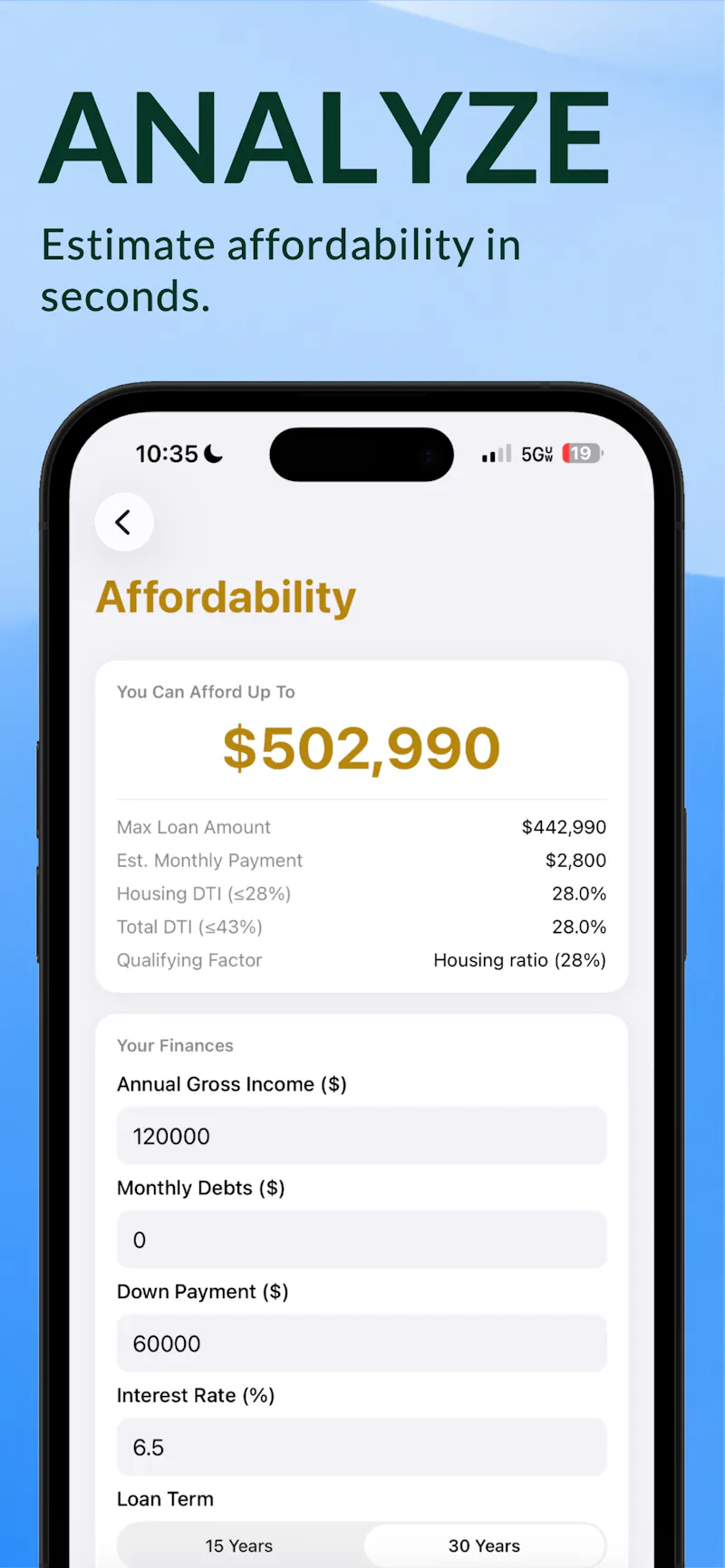 SmartComps: Know Before You Buy Homes screenshot 4