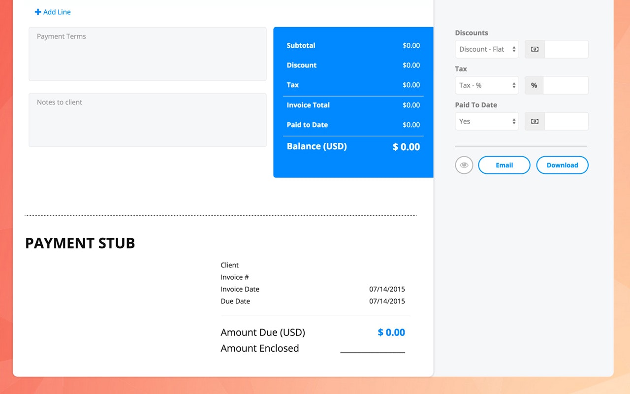 Free Invoice Maker gallery image