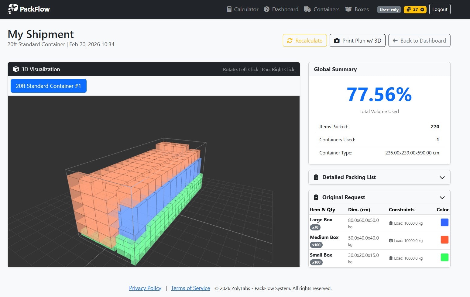 PackFlow gallery image