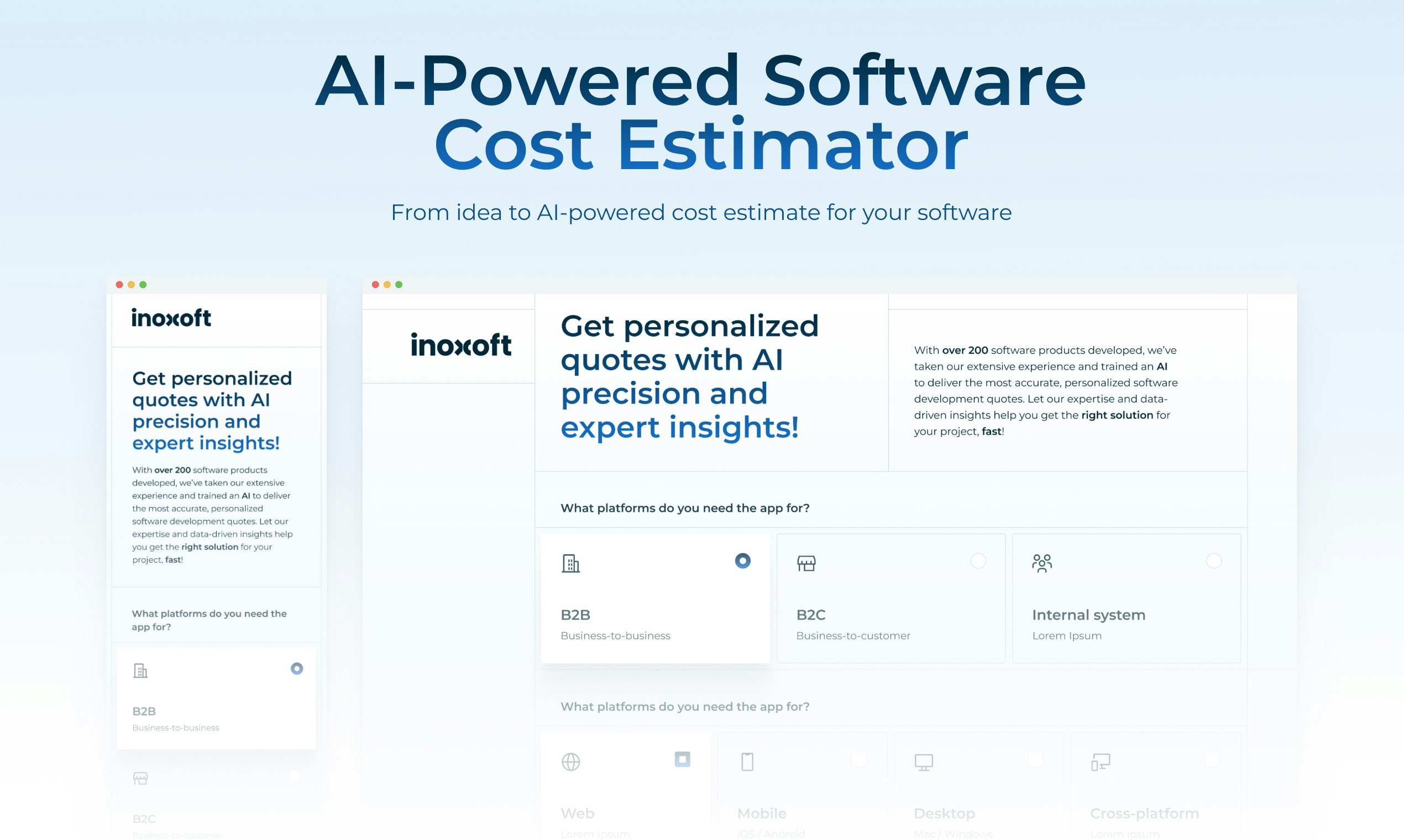 AI-Powered Software Cost Estimator gallery image