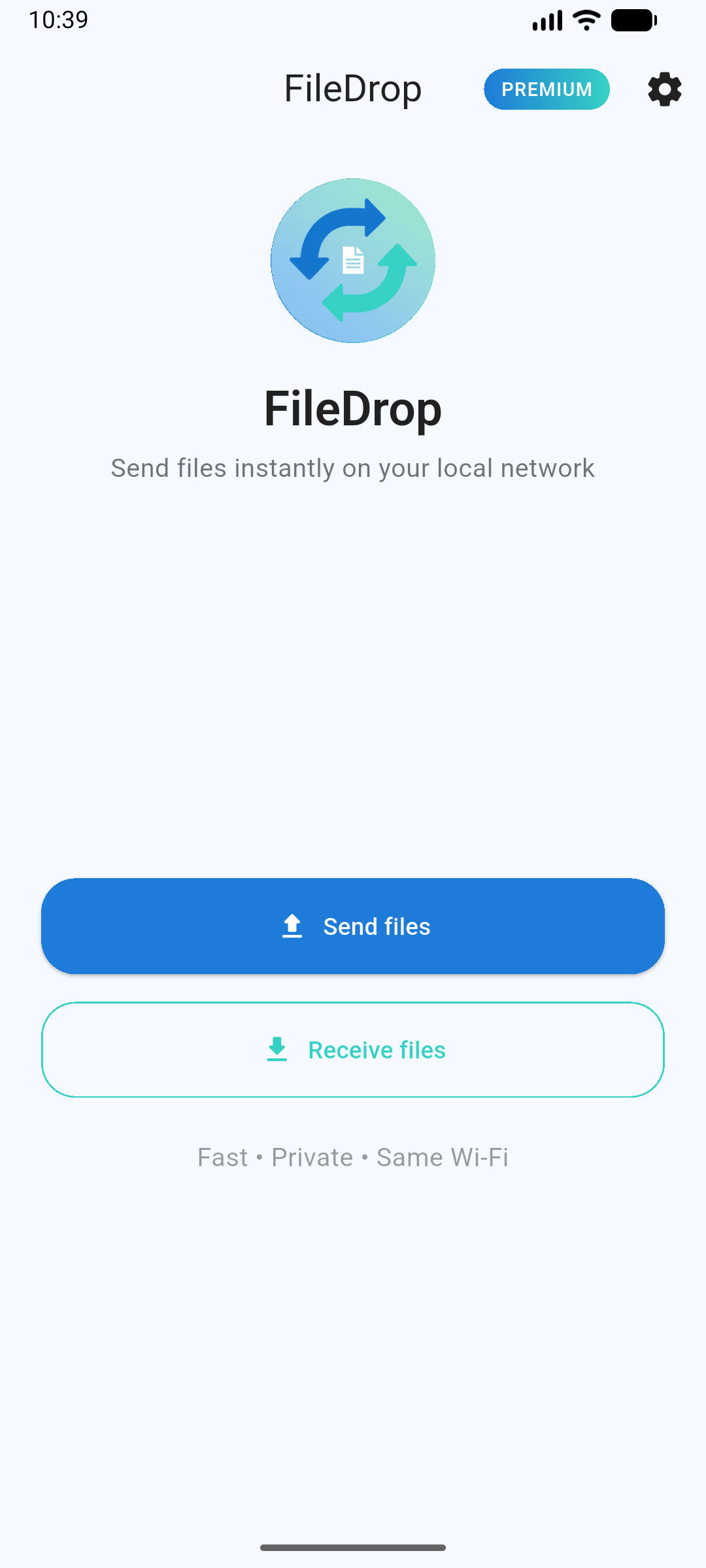 FileDrop - Screenshot 2 showing product features and functionality