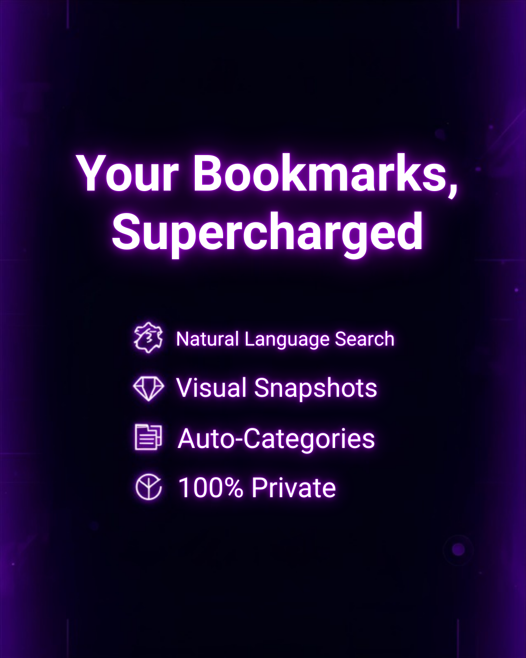 Recall: Smart Bookmark Search - Product Hunt launch logo and brand identity
