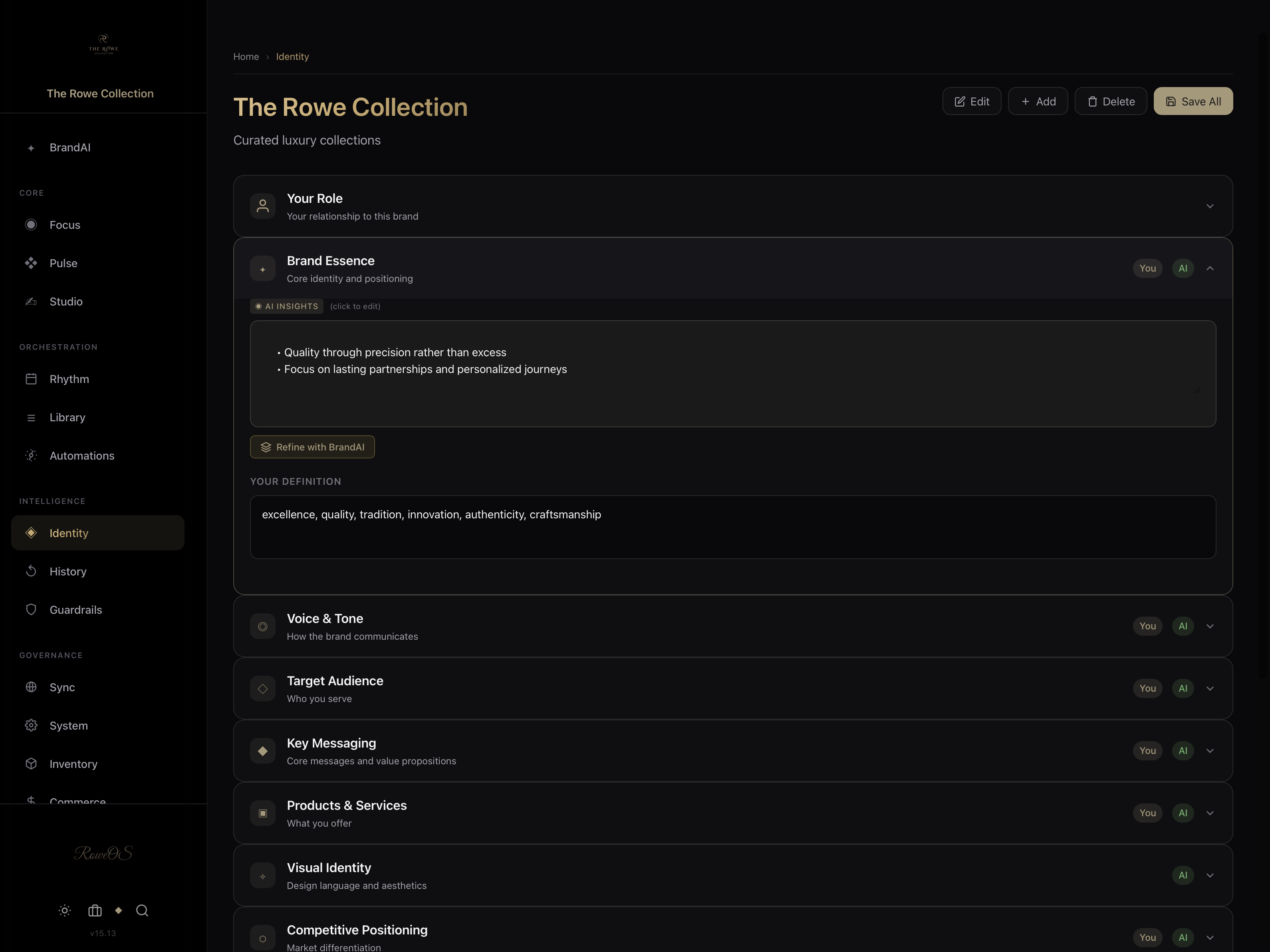 RoweOS gallery image