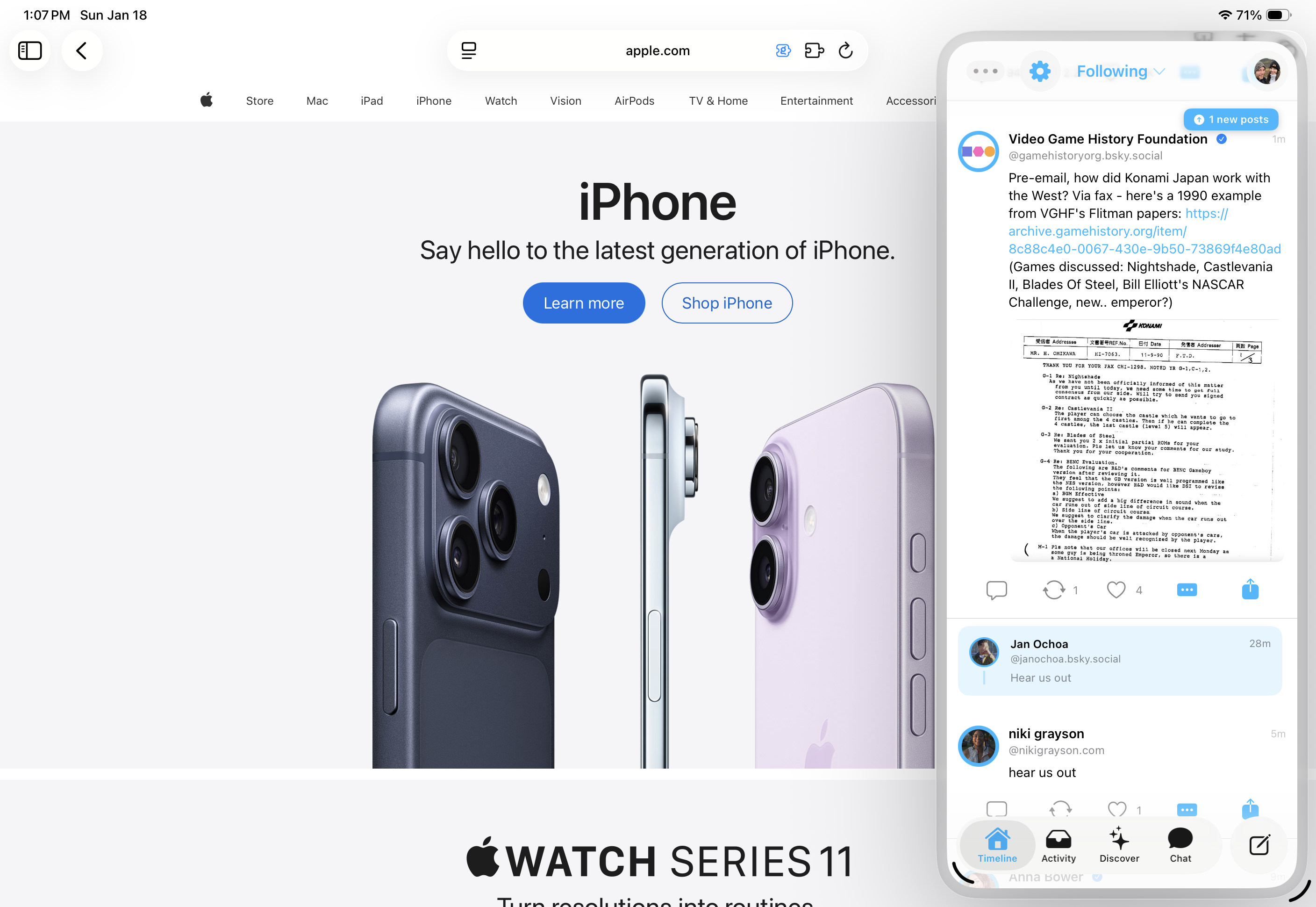 Skyscraper for Bluesky, an iOS client gallery image