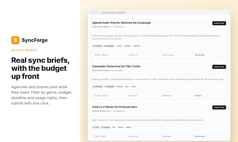 SyncForge screenshot 2