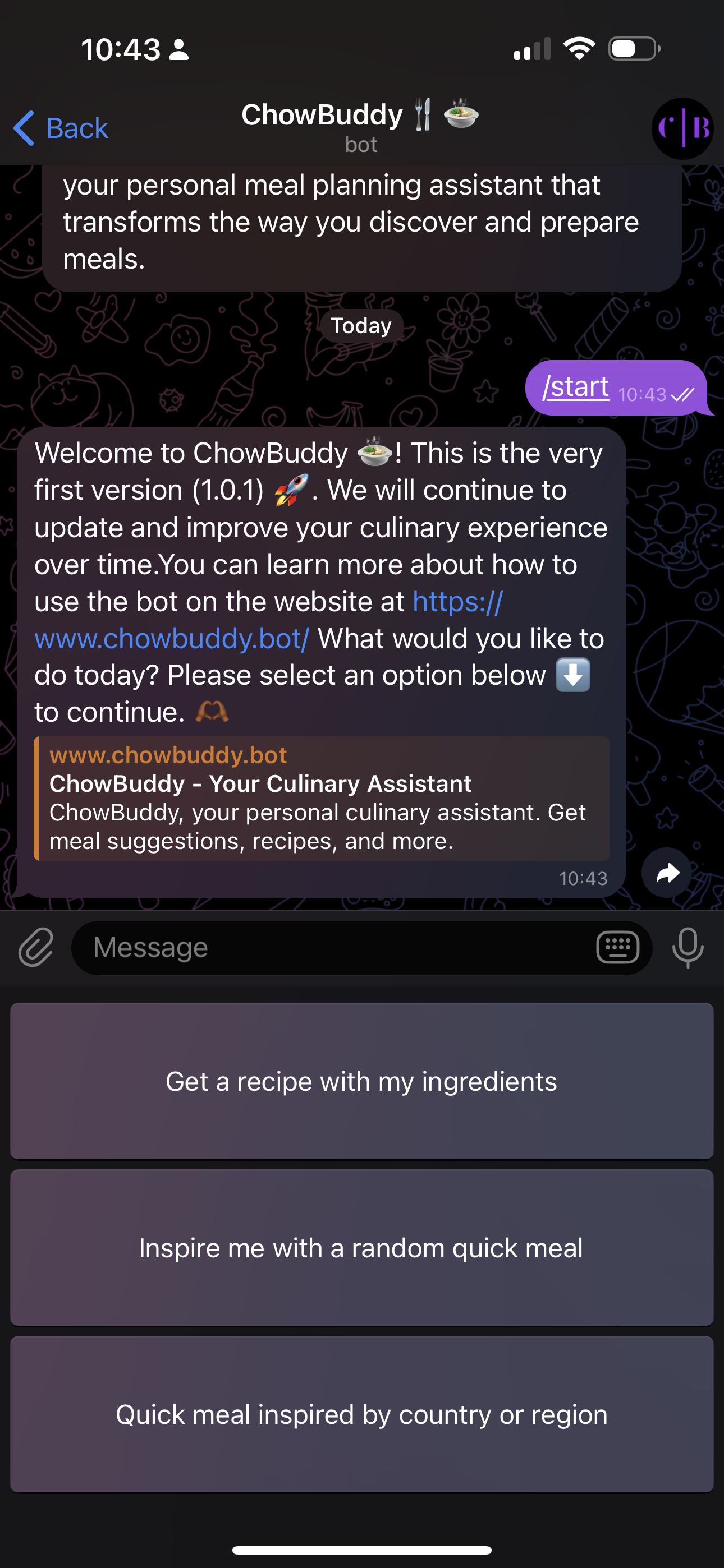 Chowbuddy - Il tuo assistente di ricetta personale media 2