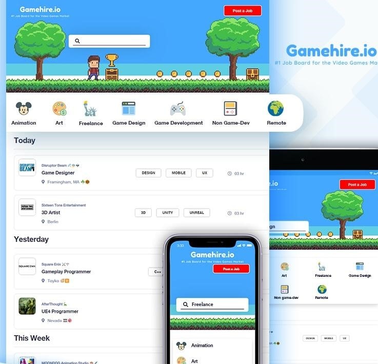 Gamehire.io gallery image