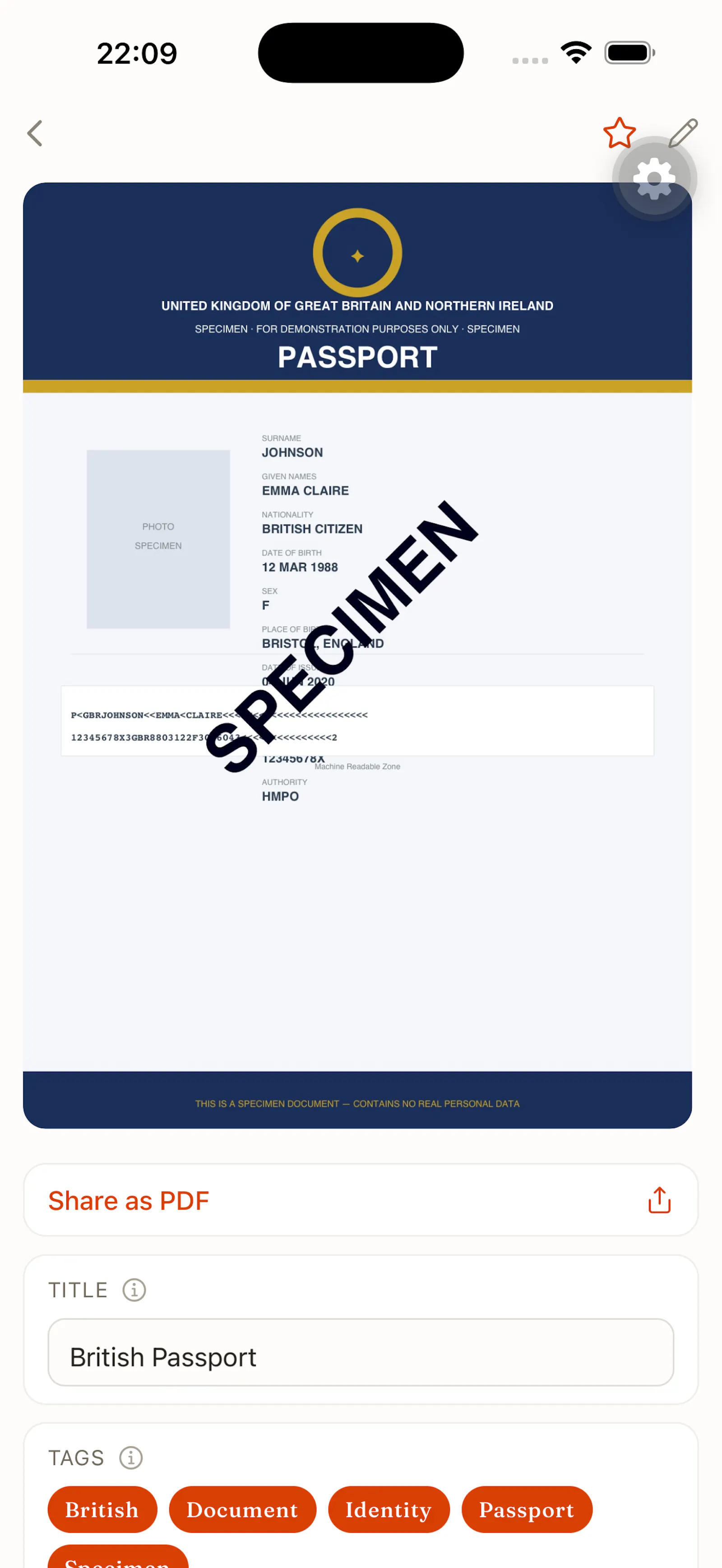 FamilyDocs — Safe & Searchable Documents screenshot 5