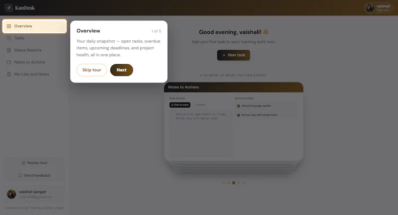 KanDesk screenshot 2