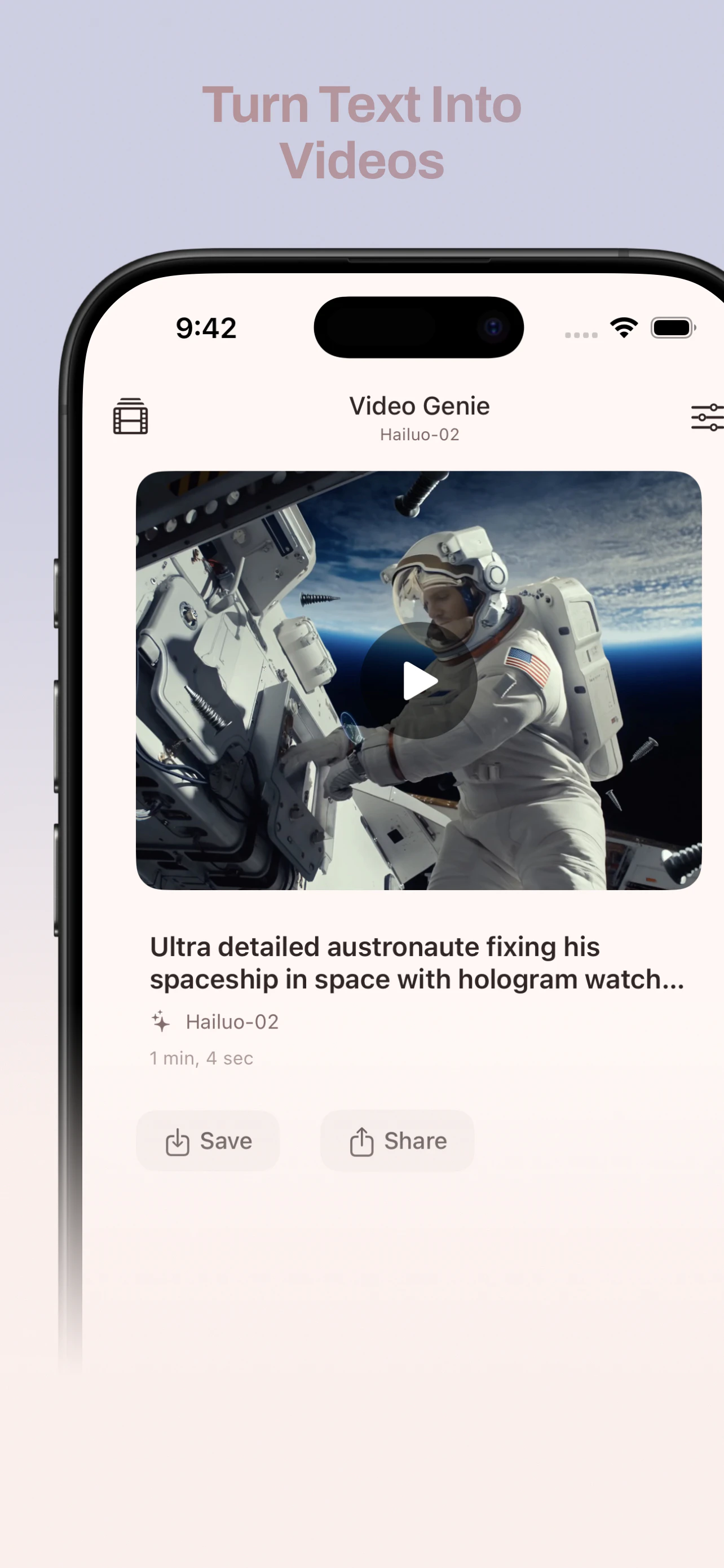 Genie AI screenshot 2