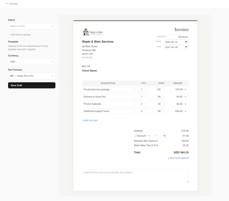InvoiceCast screenshot 3