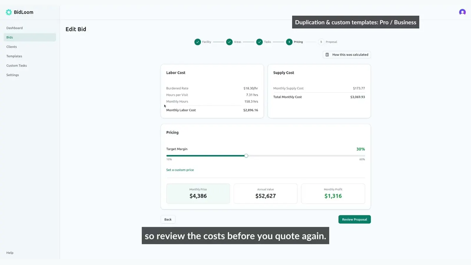 BidLoom screenshot 1 (video preview)