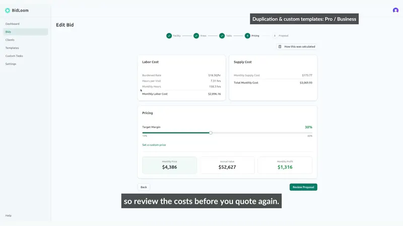 BidLoom screenshot 1 (video preview)