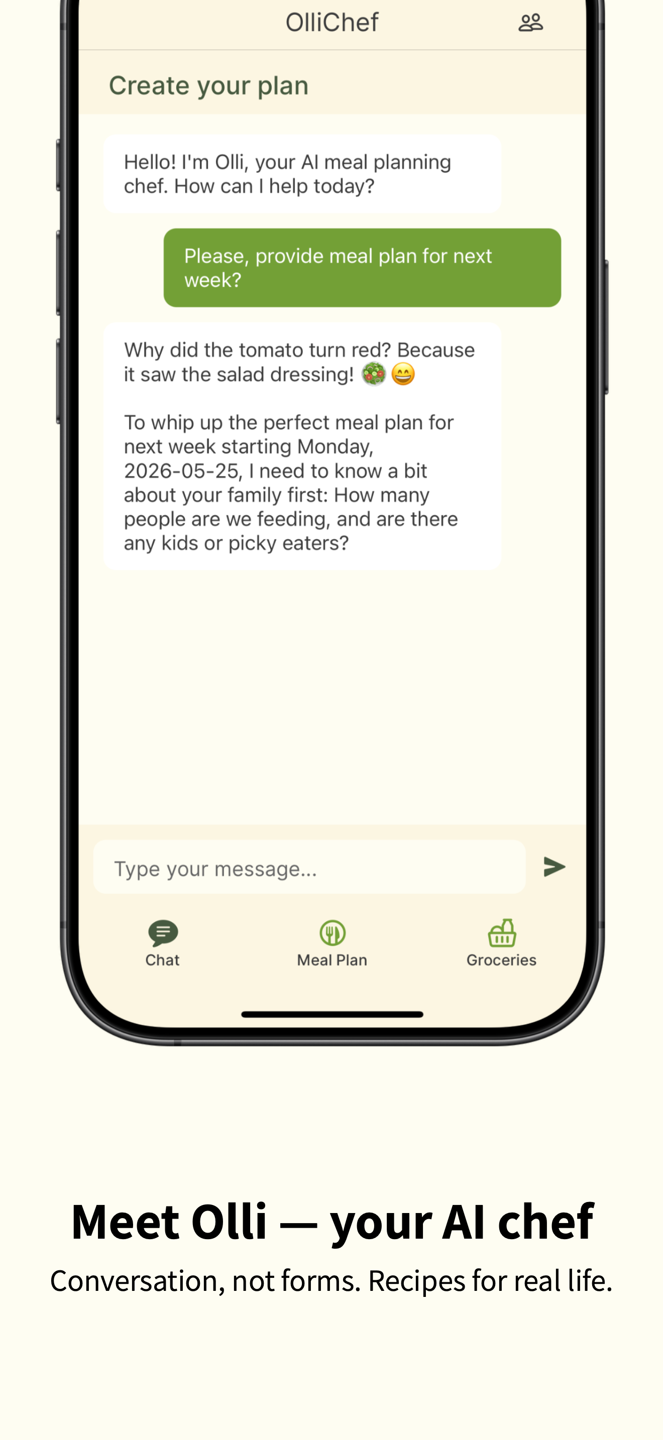 OlliChef: AI Meal Planner gallery image