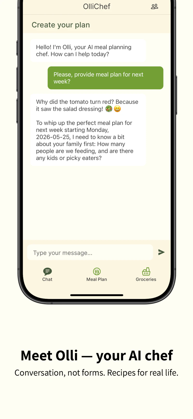 OlliChef: AI Meal Planner screenshot 4