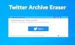 Twitter Archive Eraser image