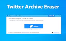 Twitter Archive Eraser media 2