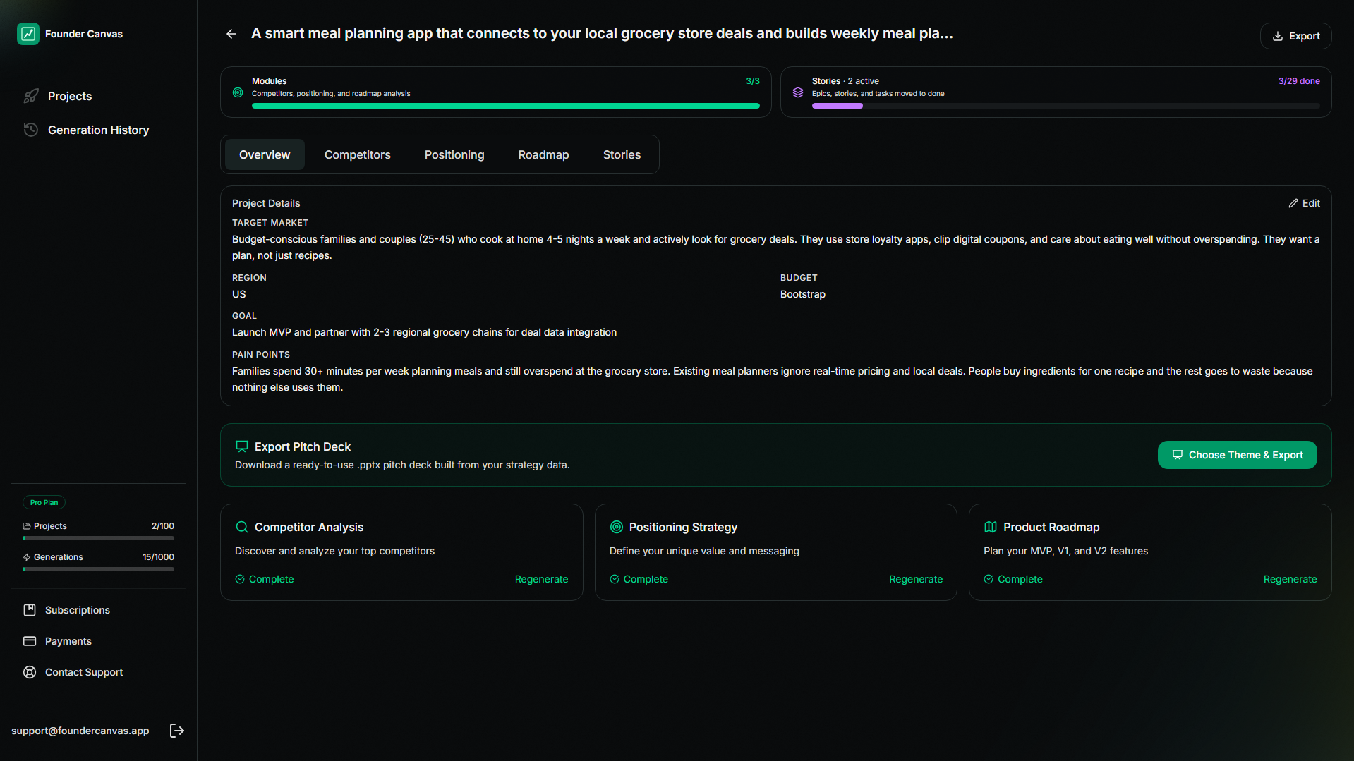 Founder Canvas gallery image