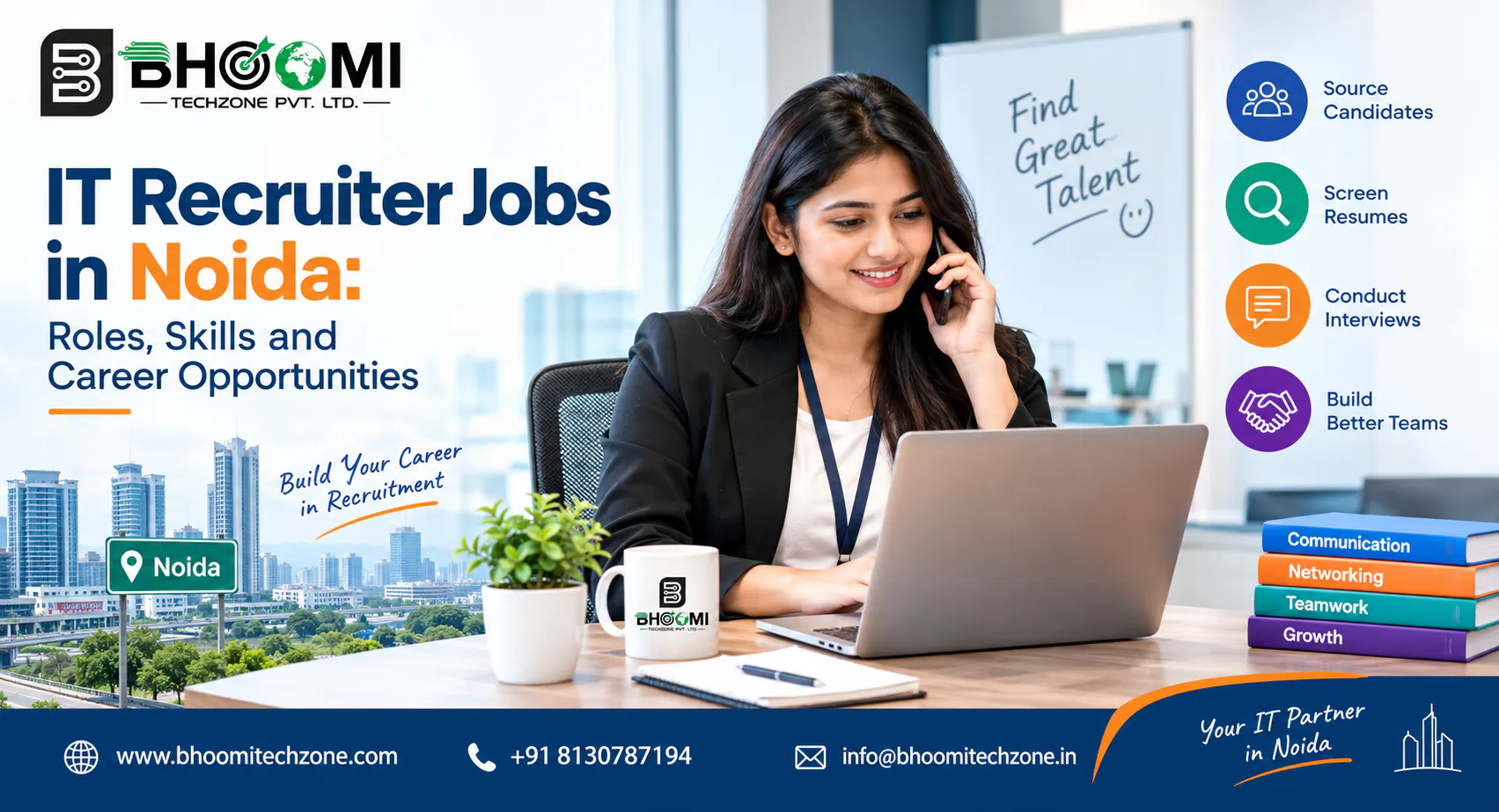 IT Recruiter Jobs in Noida gallery image