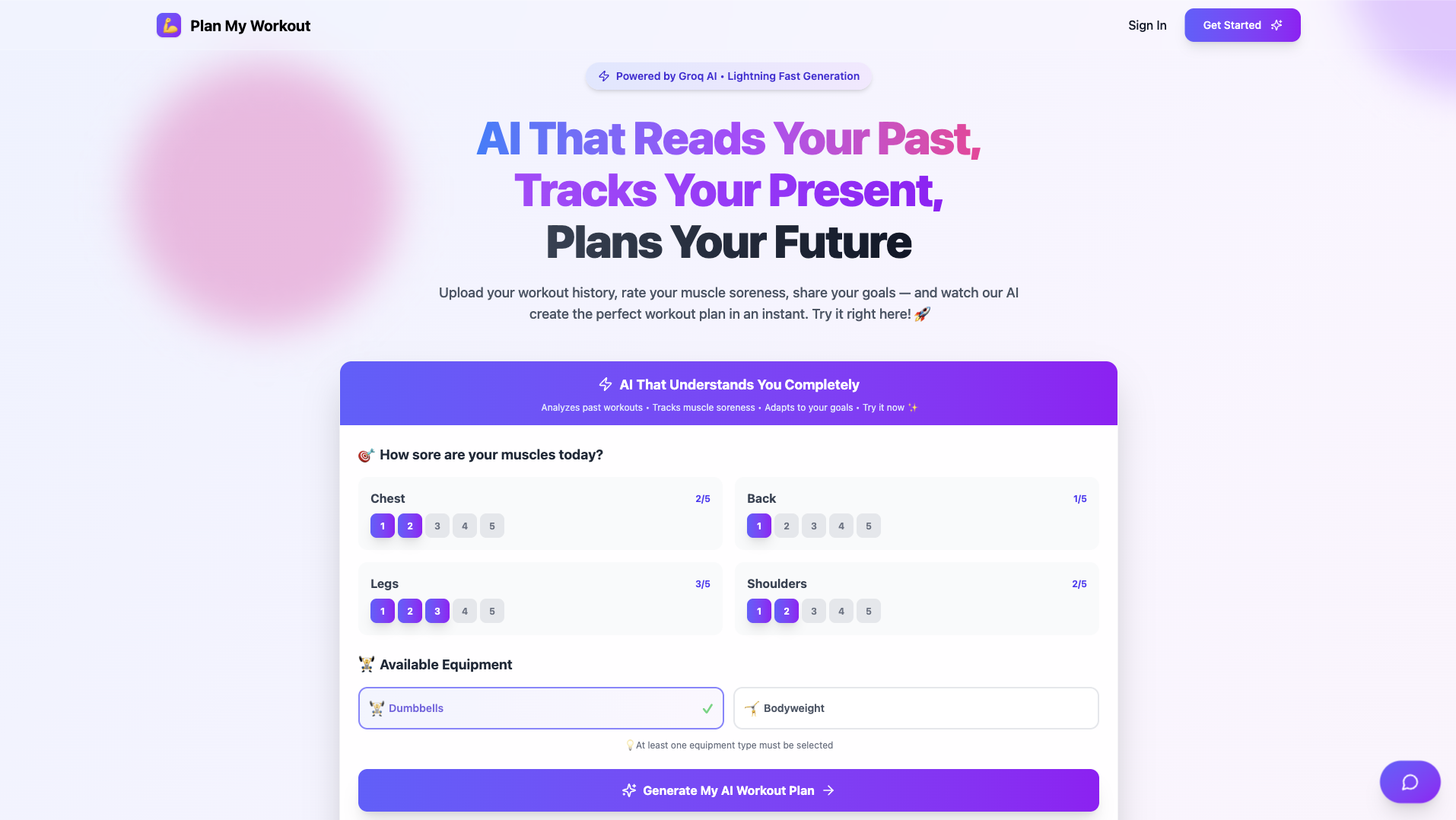 Plan My Workout gallery image