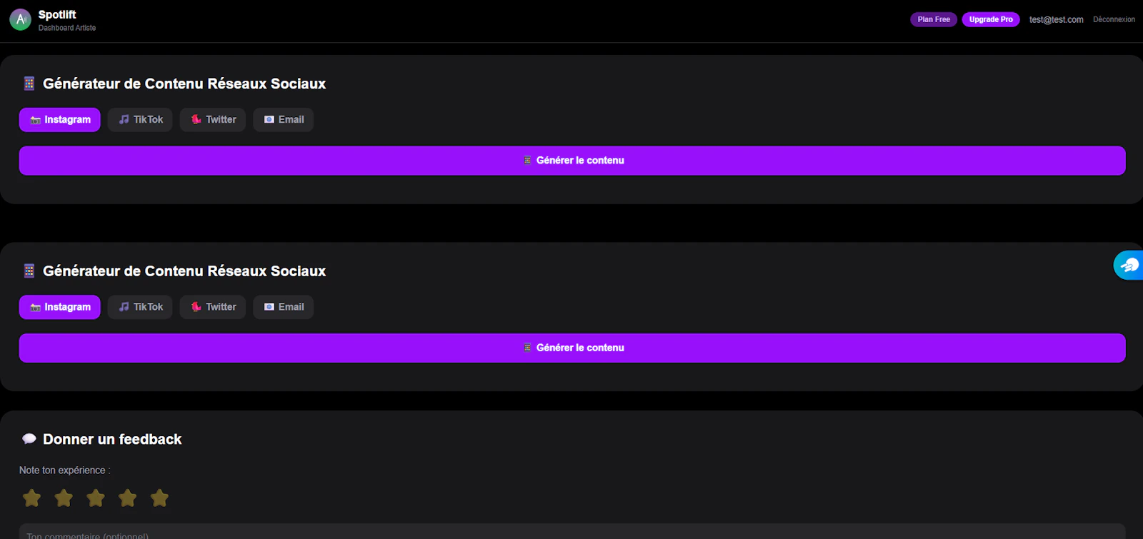 Spotlift screenshot 4