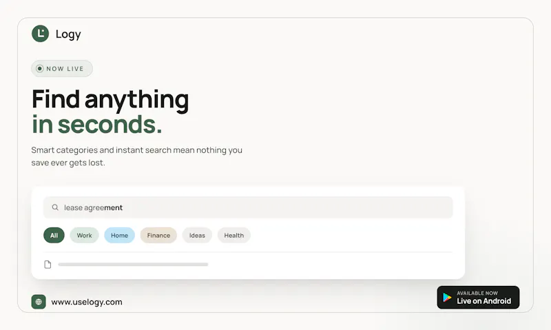 Logy screenshot 1