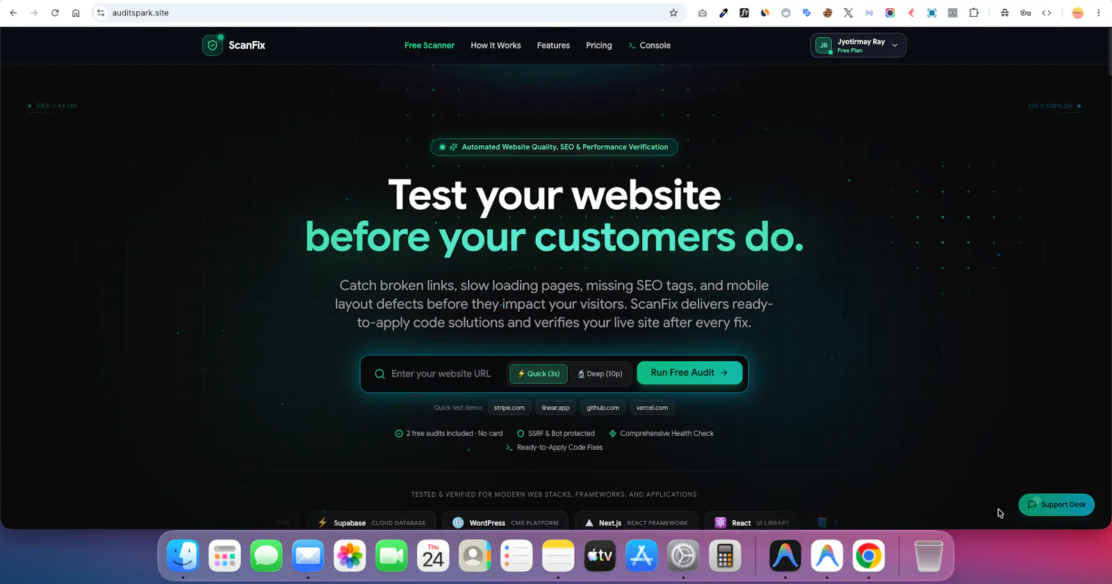 AuditSpark screenshot 1