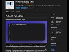 Paste with Typing Effect gallery image