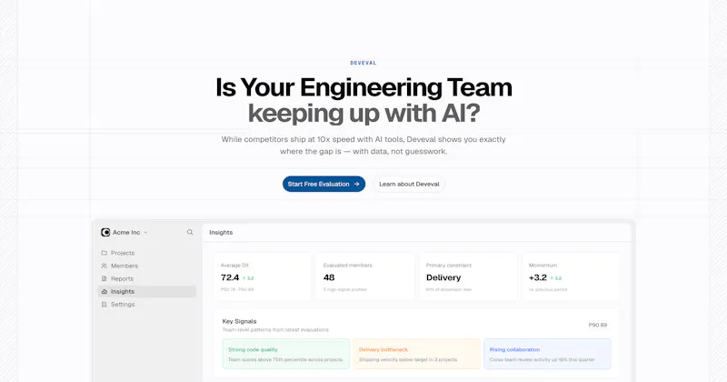 Deveval screenshot 1