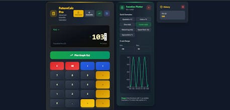 Futuristic Scientific Calculator gallery image