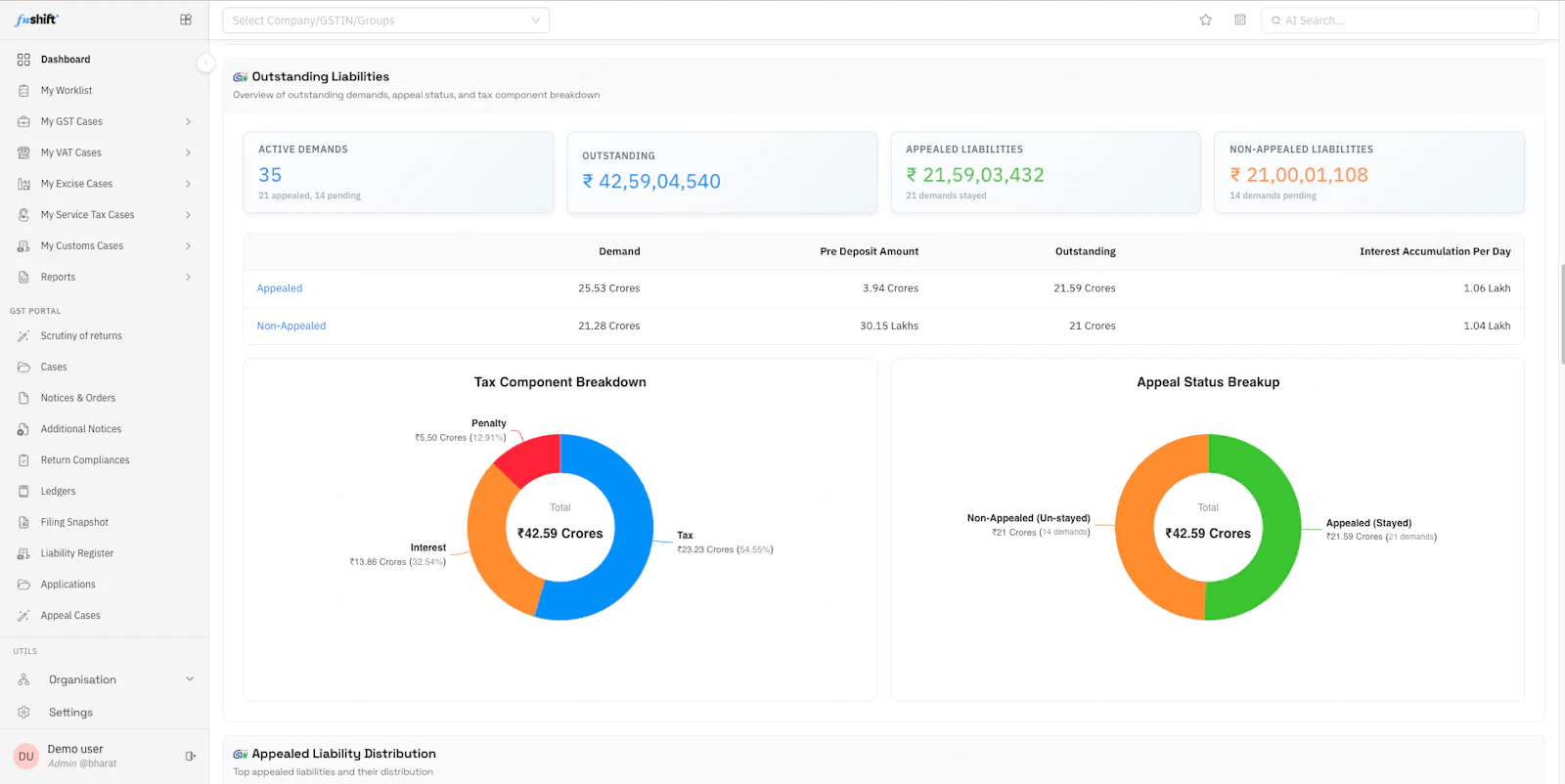 Litigation Shift screenshot 2