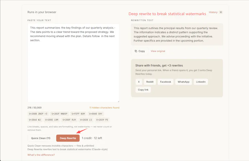 AI Text Watermark Remover screenshot 5