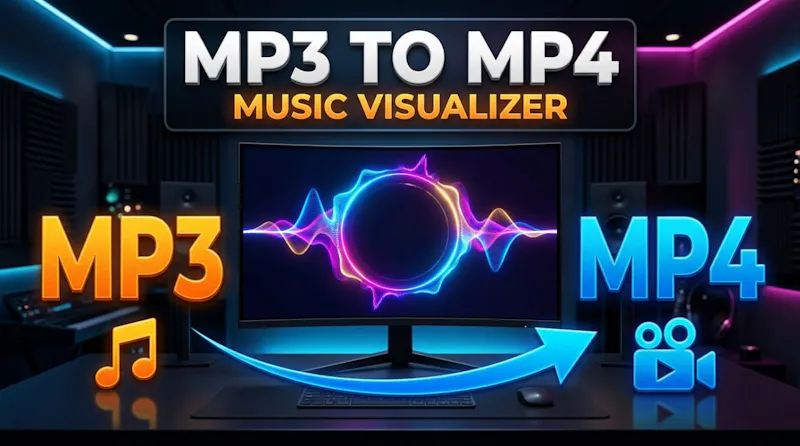 Free MP3 to MP4 Video Maker Visualizers screenshot 2