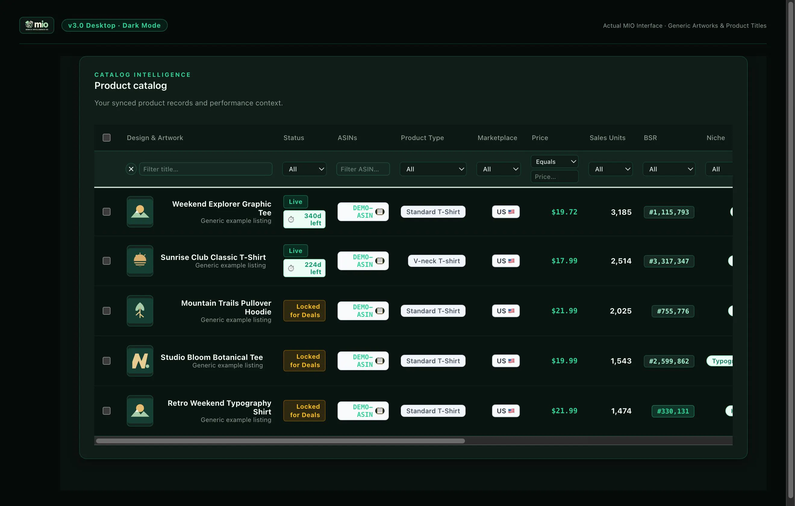MerchOS - Merch Intelligence OS gallery image
