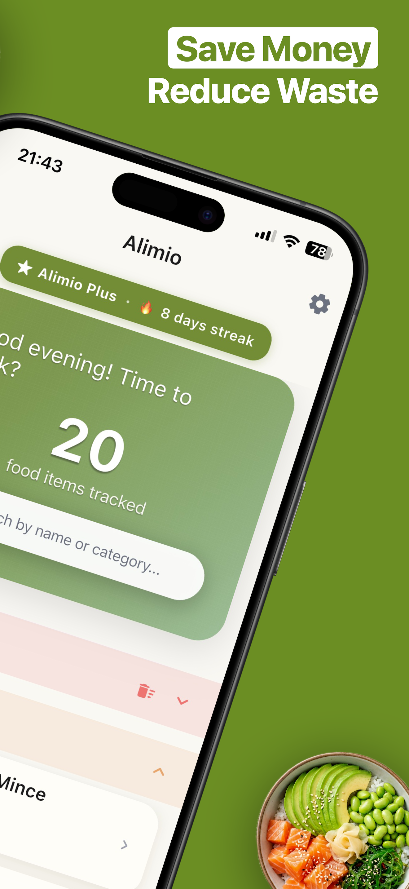 Alimio - Screenshot 2 showing product features and functionality