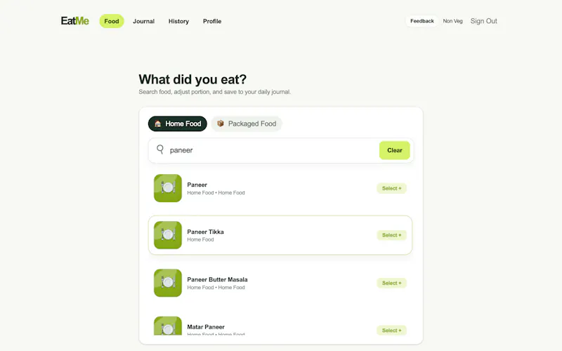 EatMe.Health screenshot 3