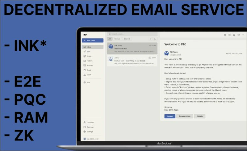 INK Email screenshot 2