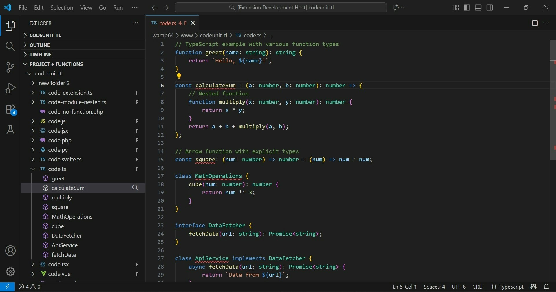 Functions Navigator screenshot 1