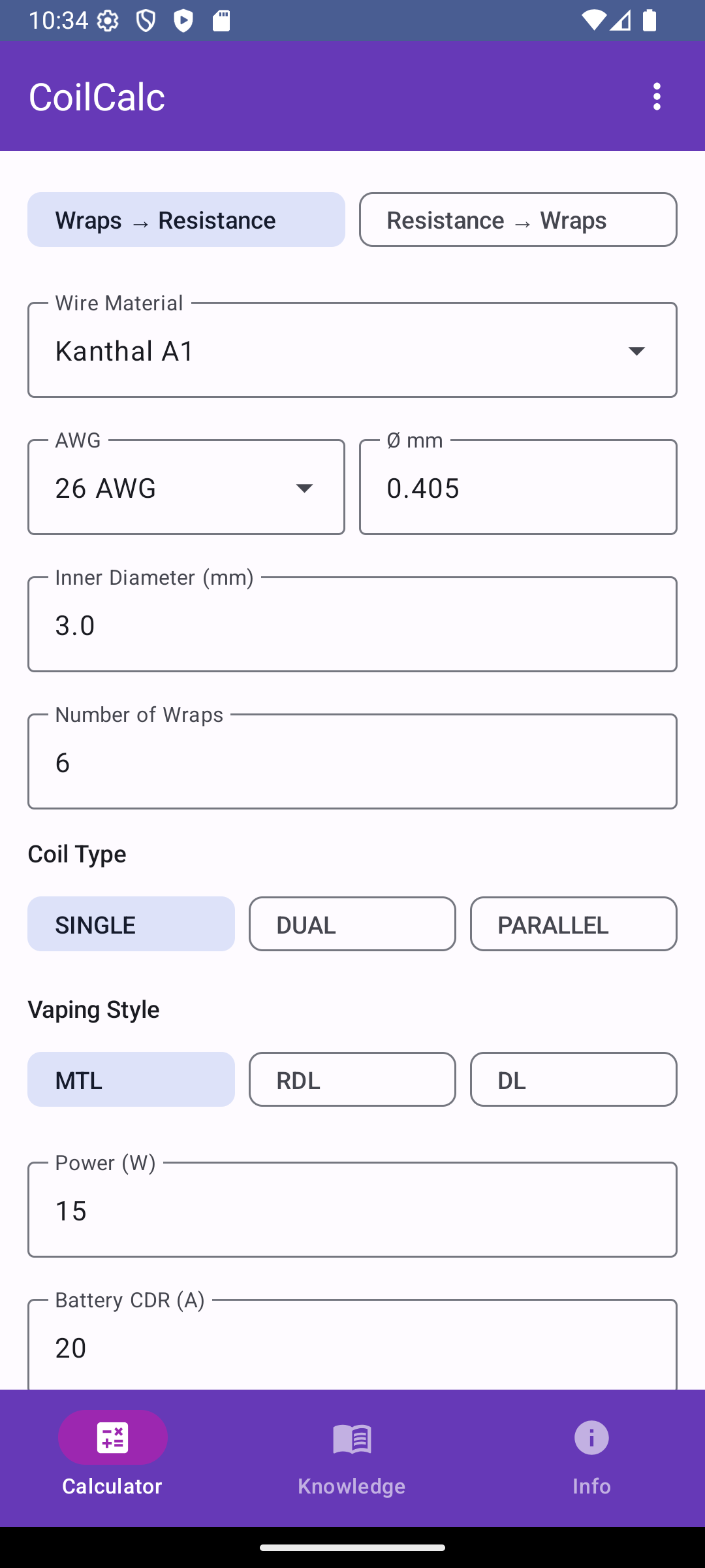 CoilCalc gallery image