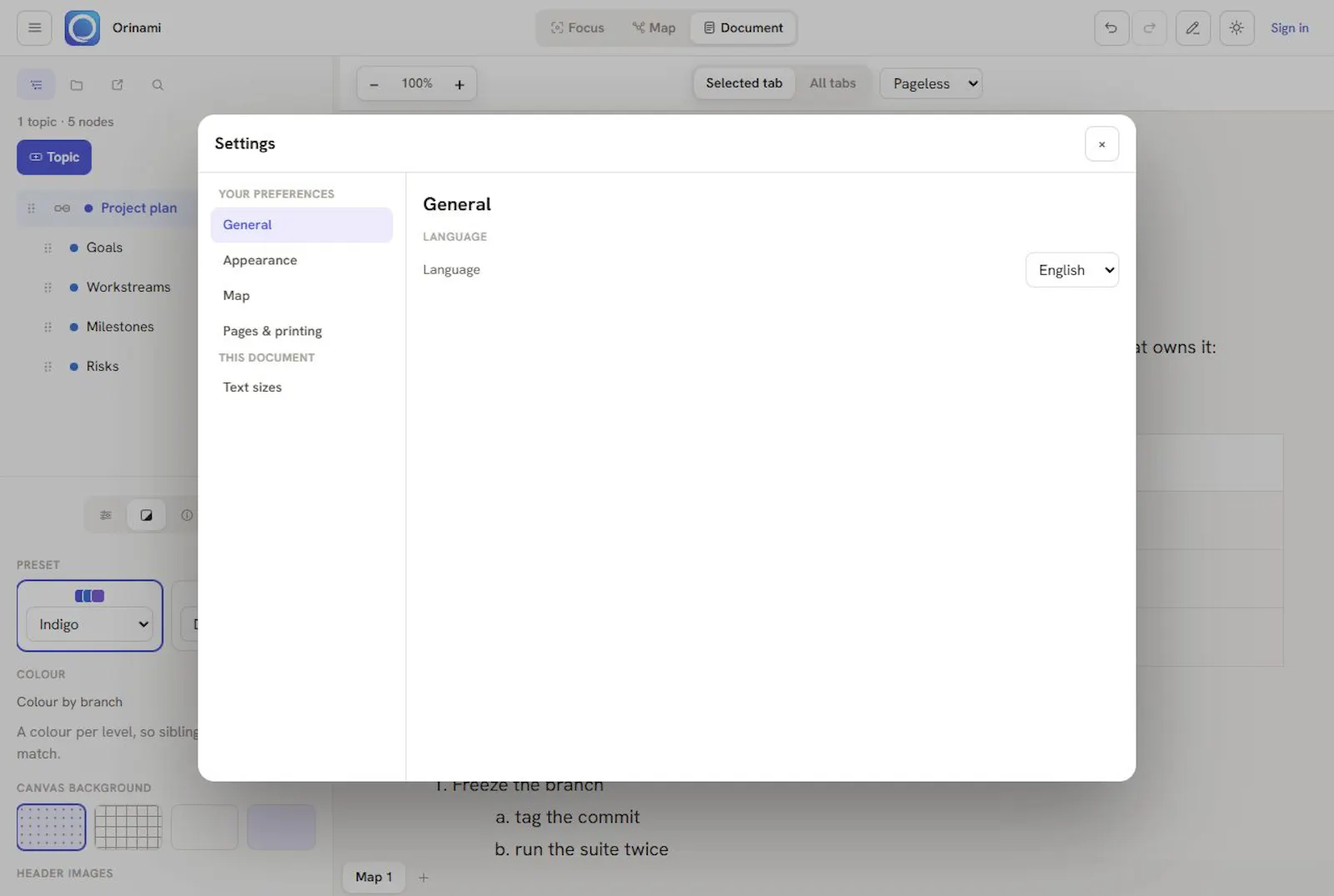 Orinami screenshot 5