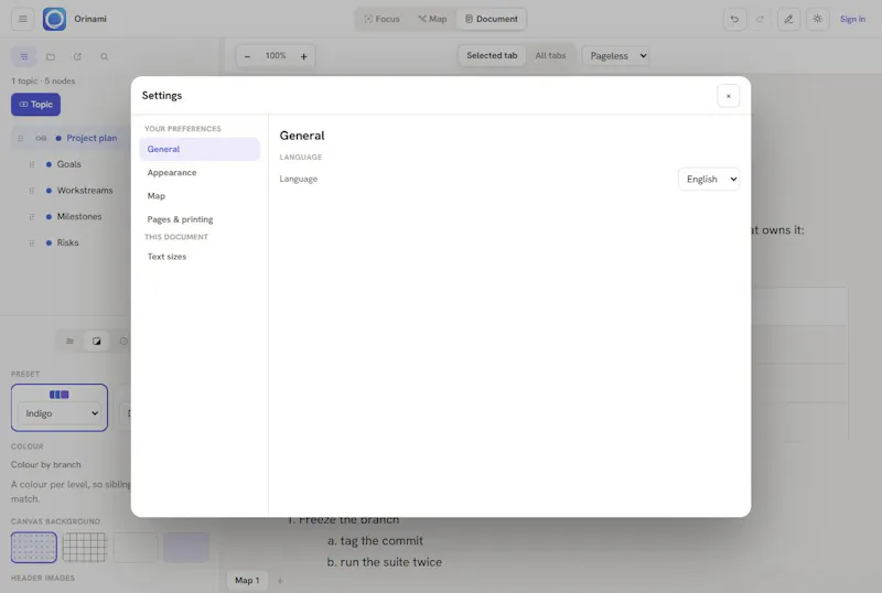 Orinami screenshot 5