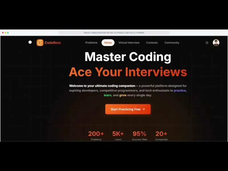 CodeBeta screenshot 1 (video preview)