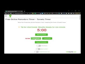 Online Pomodoro Timer – Tomato Timer gallery image