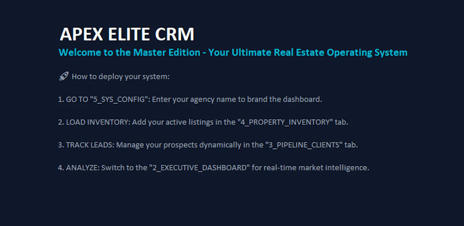 Apex Elite CRM screenshot 2