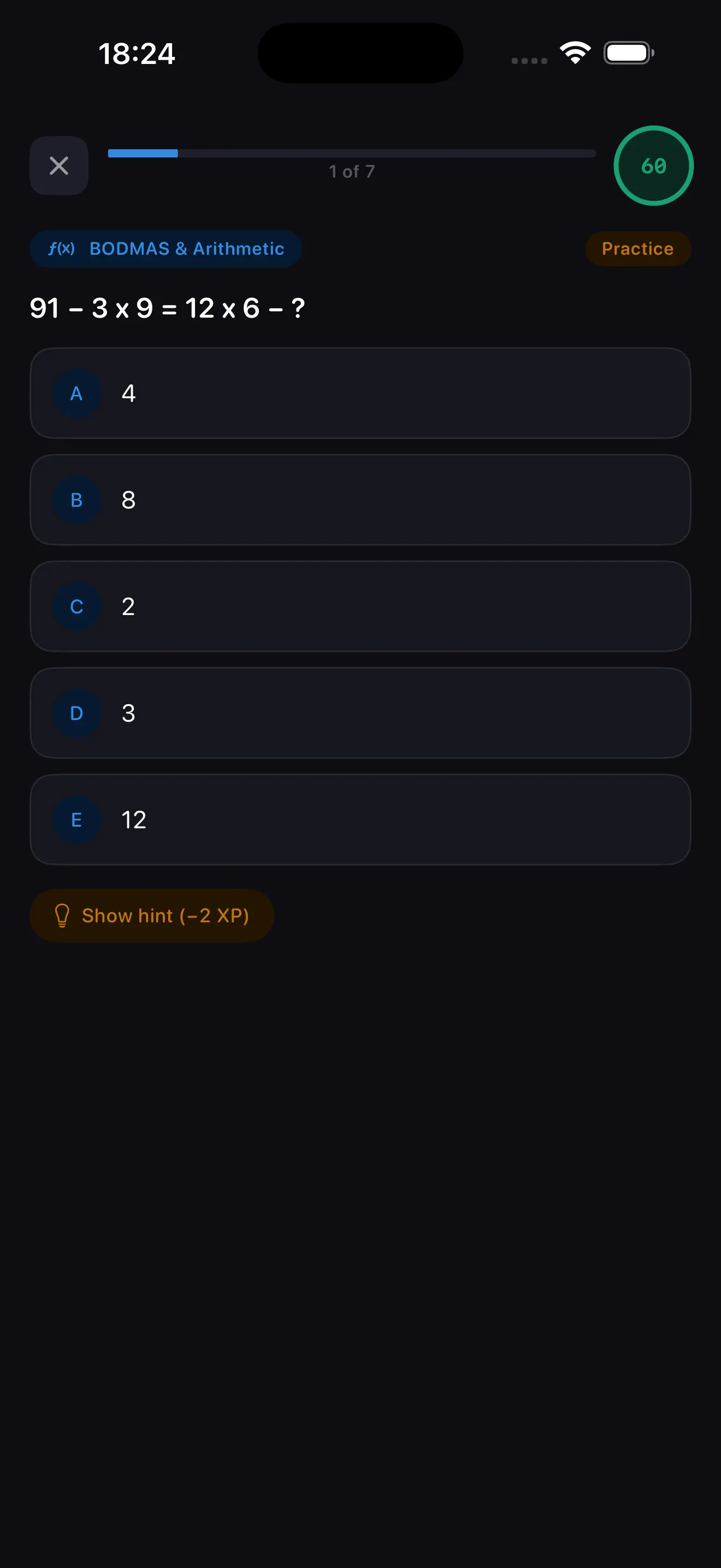Strive with Leo — 11+ Exam App 截图 3