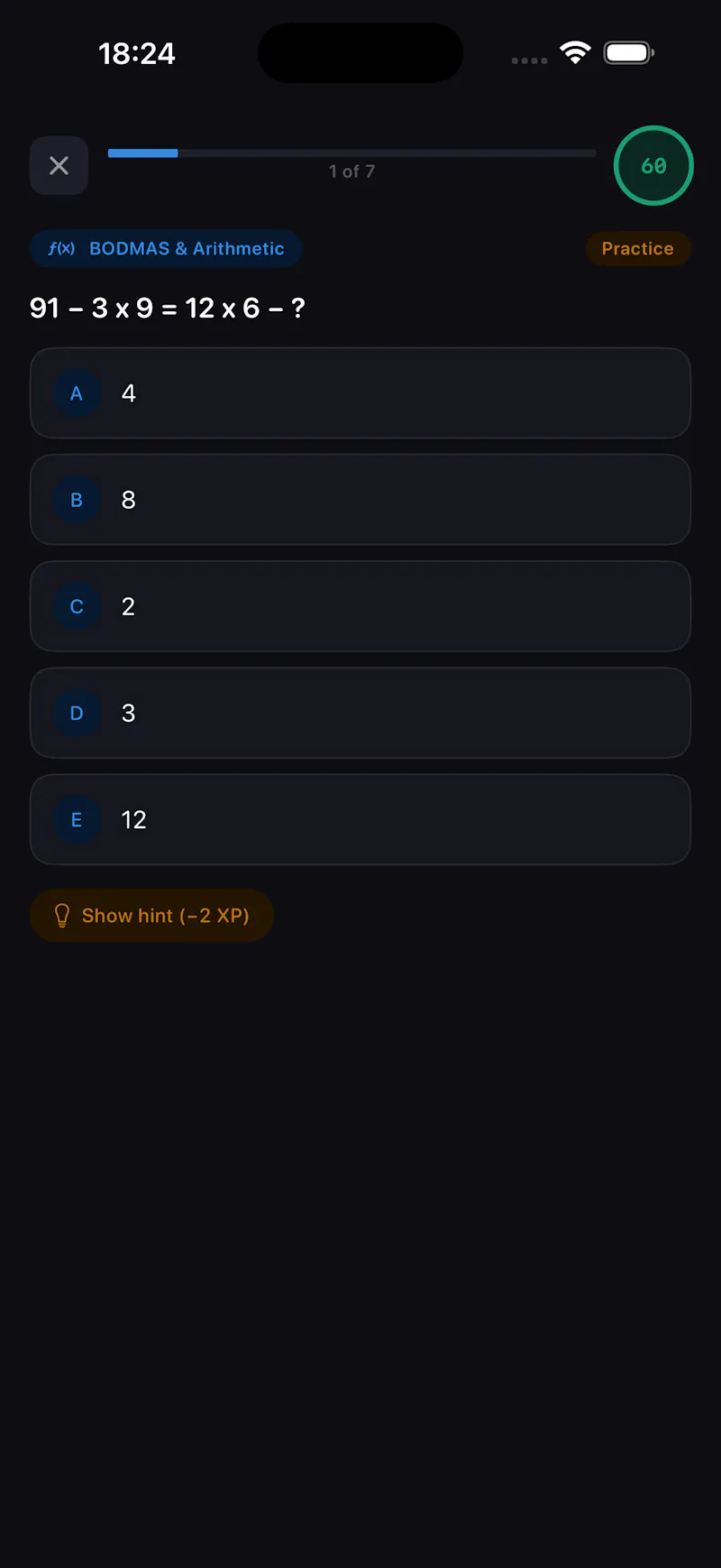 Strive with Leo — 11+ Exam App screenshot 4